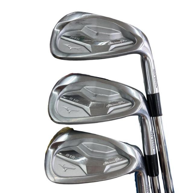 ミズノプロ　918　アイアン 6本セットカーボンシャフト 中古】 ミズノ Mizuno Pro 918 6S アイアンセット IR 純正特注シャフト