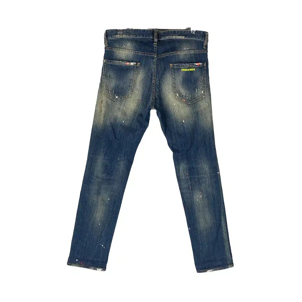 182 DSQUARED2 ディースクエアード2 48 ペイント ウォッシュ デニム (48)