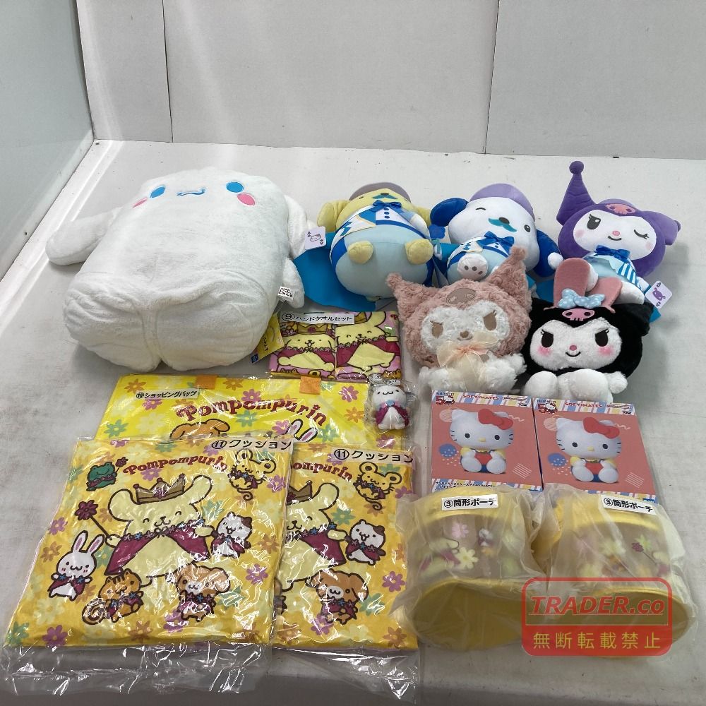 サンリオ ぬいぐるみ 18点 まとめ売り 02w23832 SANRIO サンリオ キャラクター ぬいぐるみ・グッズ まとめ