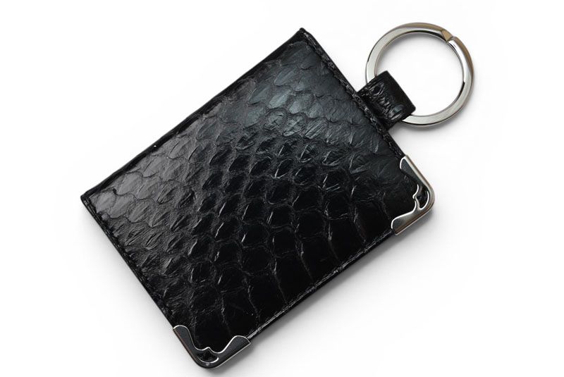 カルティエ パイソン フォトホルダー キーリング 黒 CRM00167 送料無料 カルティエ 未使用 CARTIER キーホルダー/キーリング/フォトホルダー