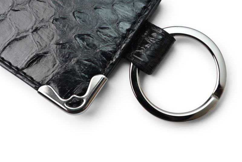 カルティエ パイソン フォトホルダー キーリング 黒 CRM00167 送料無料 カルティエ 未使用 CARTIER キーホルダー/キーリング/フォトホルダー