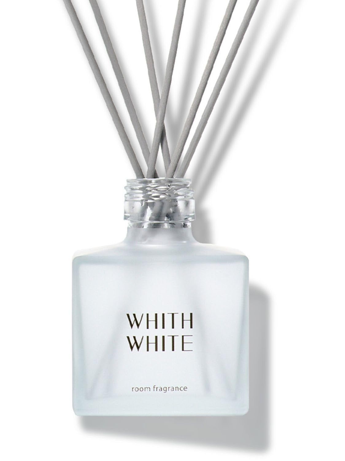 [ インテリアに溶け込む ] WHITH WHITE(フィス ホワイト) ルームフレグランス アクセサリ ギフト 爽やか 優しい香り リードディフューザー 芳香剤 スティック付き 200ml 約2.5ヶ月分 サボンma 355a4fc1