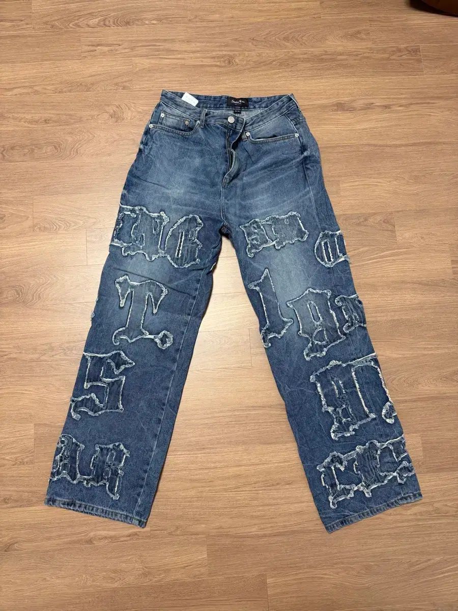 スモークライズ ワイド デニム