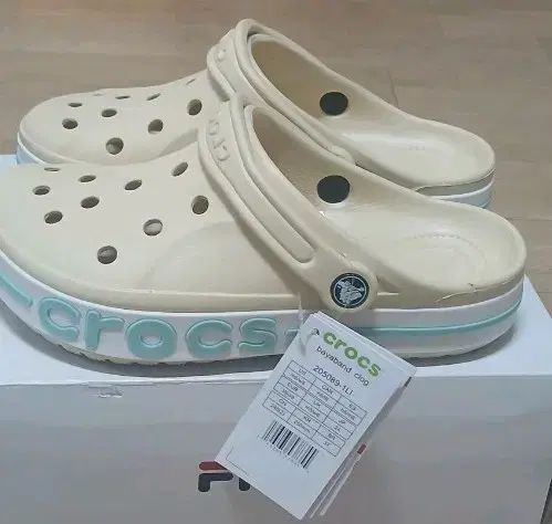 Crocs BAEバンド クロッグ サンダル アイボリー 正規品