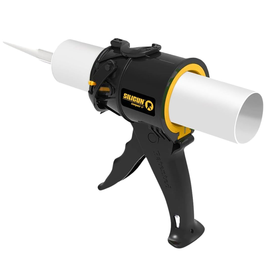 SILIGUN? Gen-3 コンパクトコーキングガン - ドリップコーキングガン - 特許取得済デザイン - 軽量ABSフレーム - すべての10オンスチューブに対応送料無料 4bdbc7fd