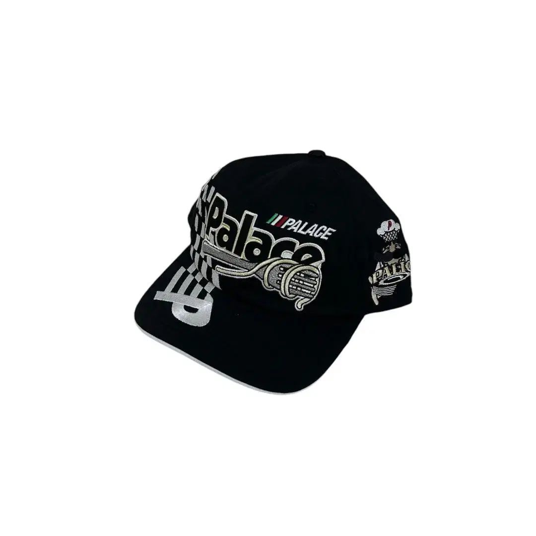 PALACE パレス 6-パネル ブラック ベースボールキャップ