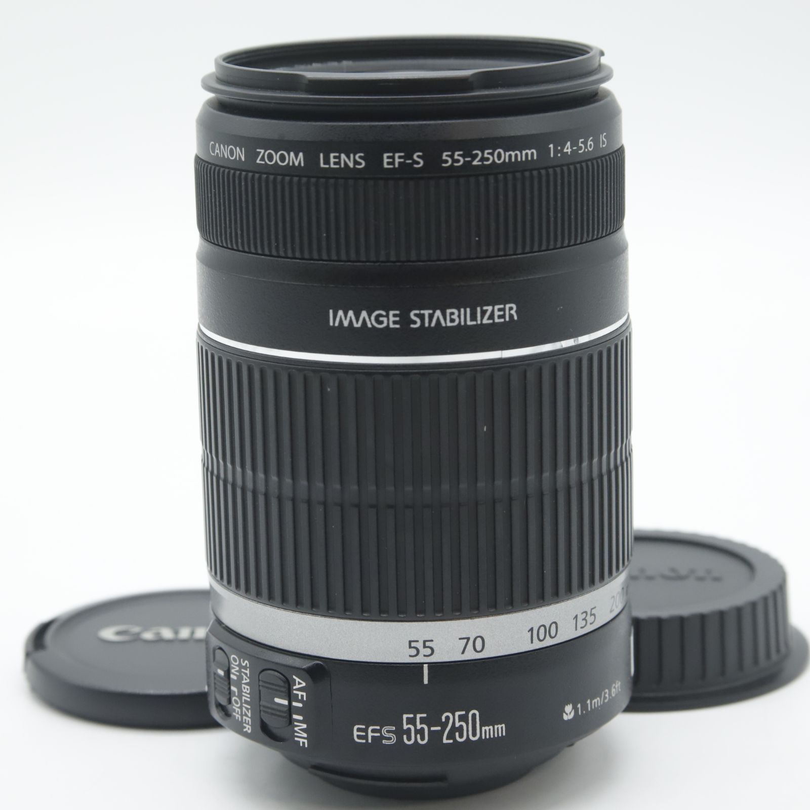 ■ほぼ新品■ Canon 望遠レンズ EF-S55-250mm F4-5.6 IS APS-C対応