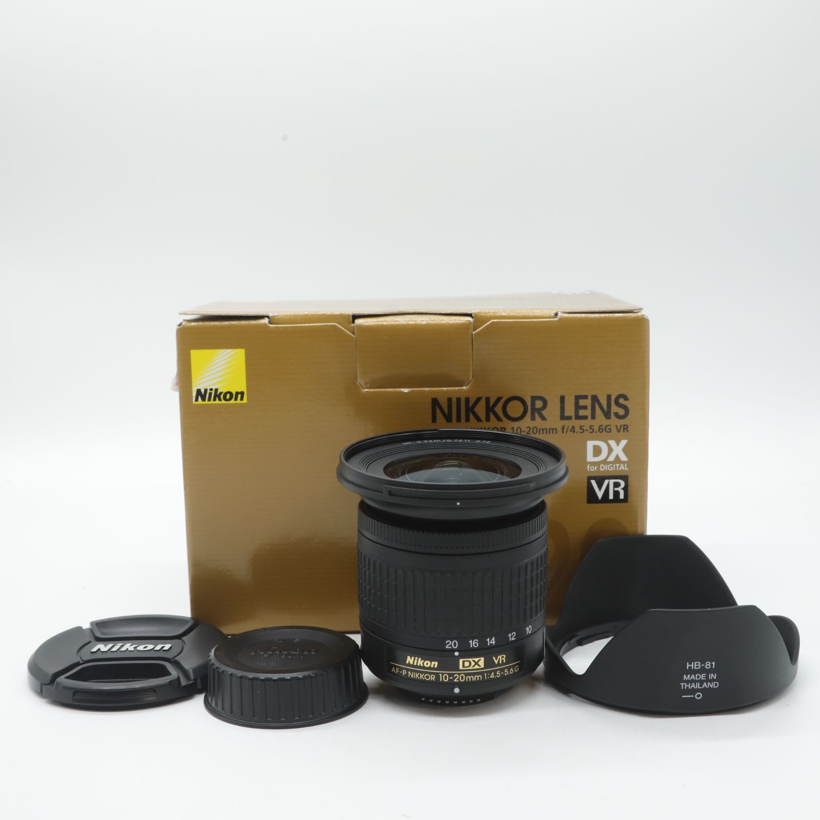 ■ほぼ新品■ Nikon 広角ズームレンズ AF-P DX NIKKOR 10-20mm f/4.5-5.6G VR ニコンDXフォーマット専用