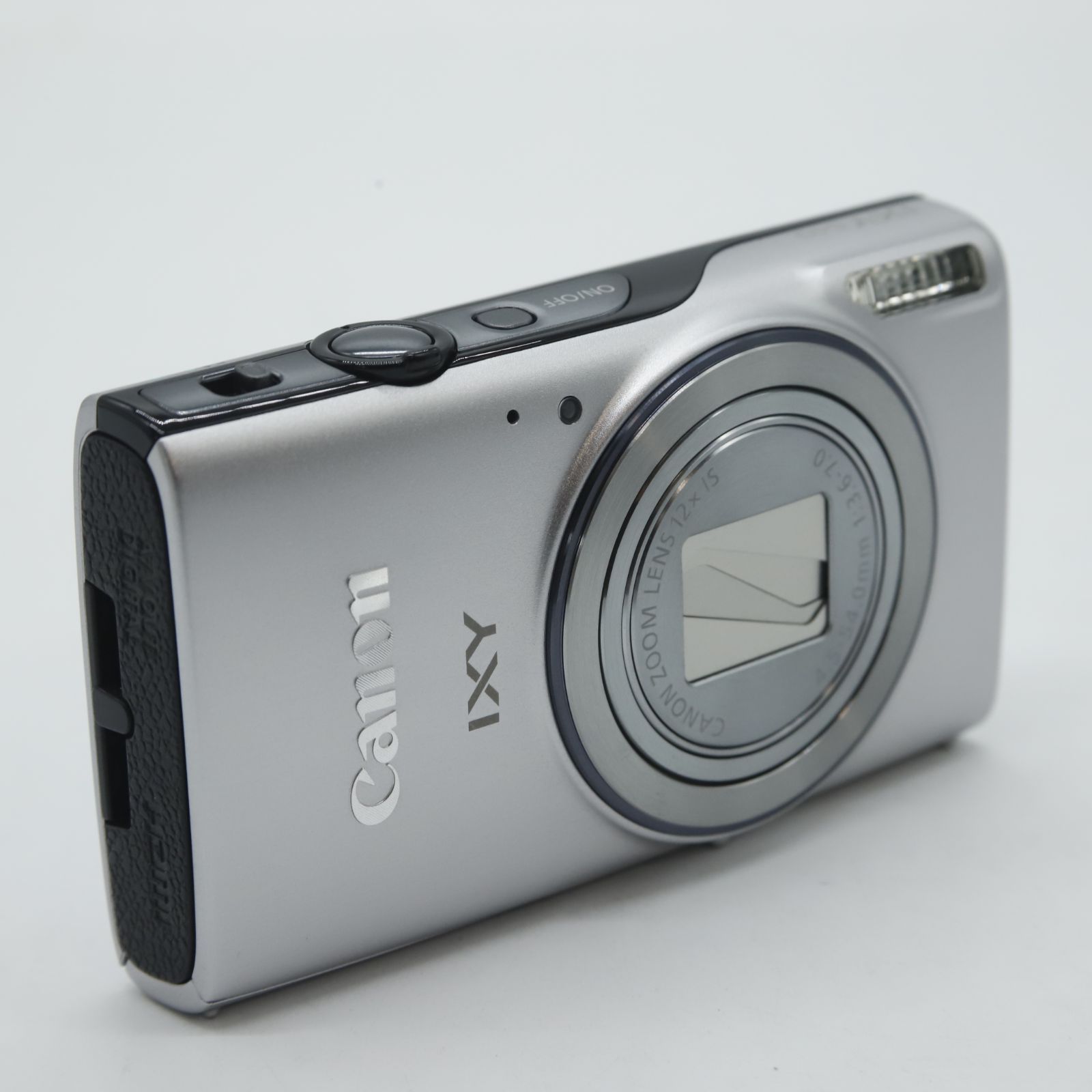 □ほぼ新品□ Canon デジタルカメラ IXY 640 シルバー 光学12倍ズーム