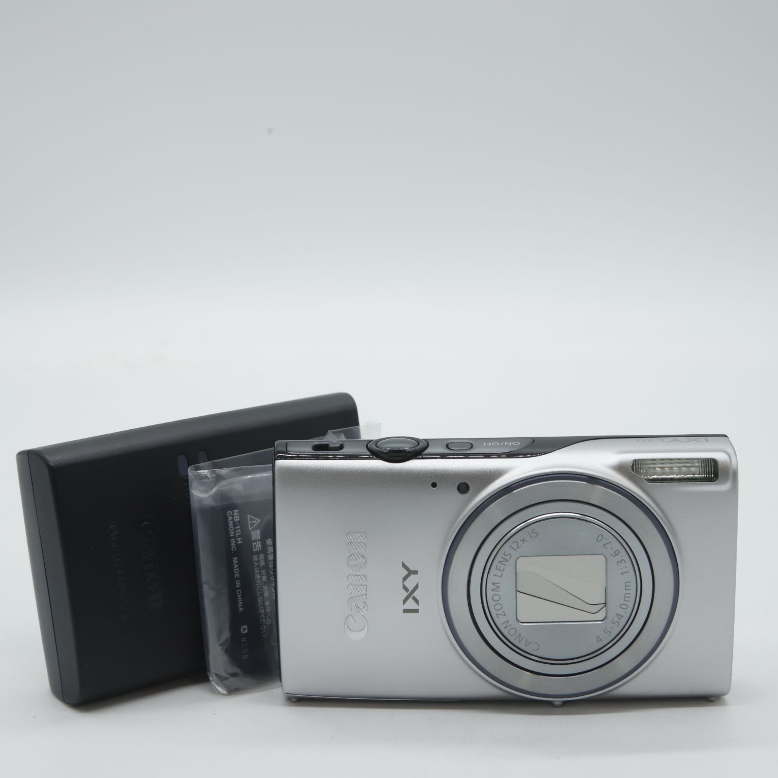 □ほぼ新品□ Canon デジタルカメラ IXY 640 シルバー 光学12倍ズーム
