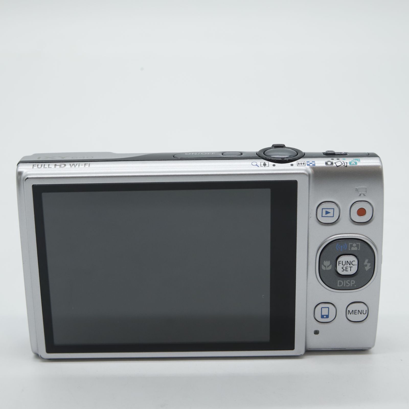□ほぼ新品□ Canon デジタルカメラ IXY 640 シルバー 光学12倍ズーム