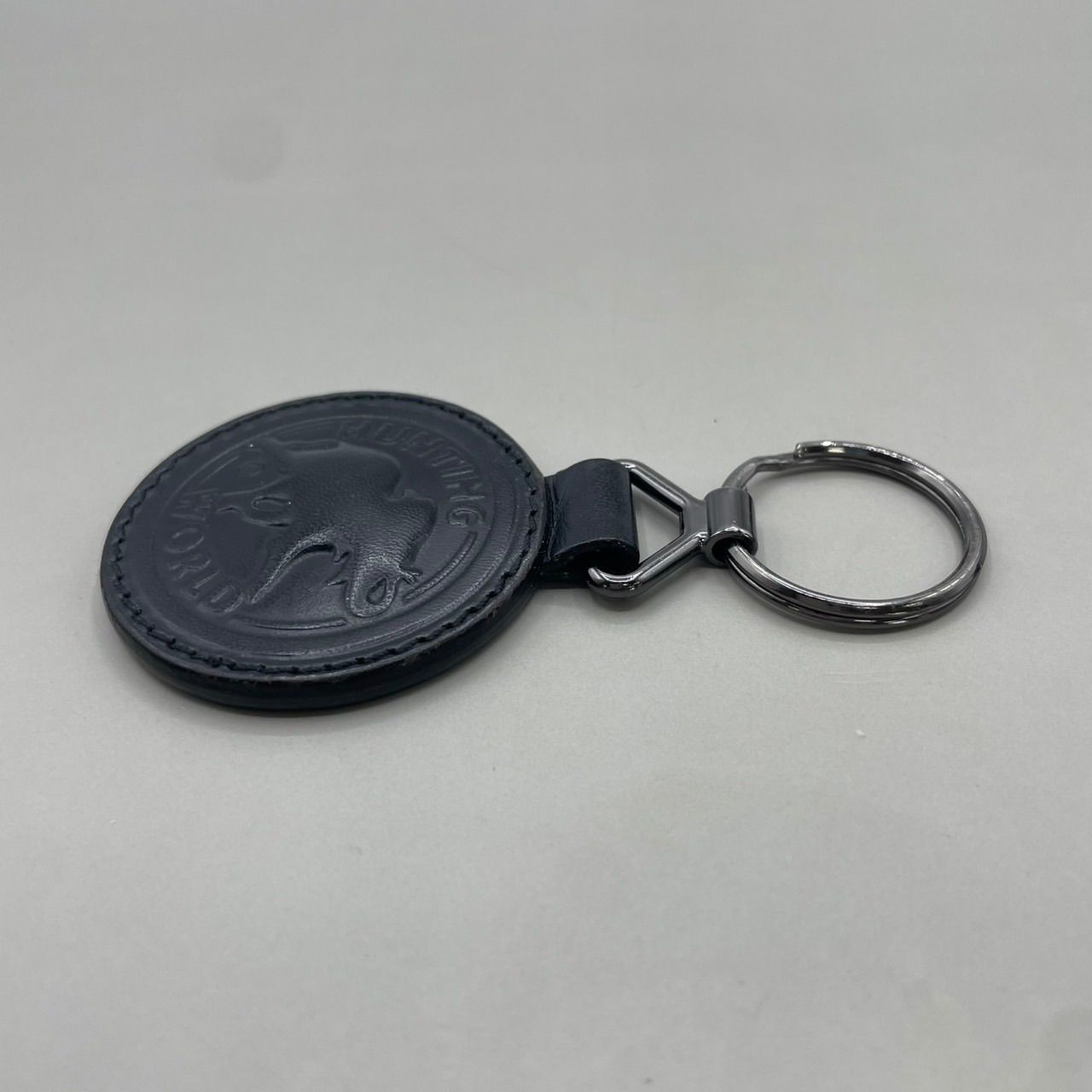 美品 HUNTING WORLD ハンティングワールド キーホルダー キーリング 