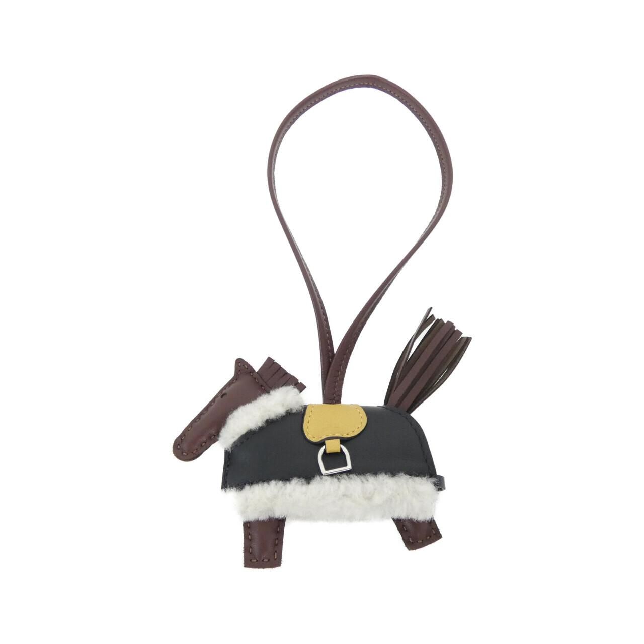 【未使用品】エルメス ロデオ ロベオ プルシュ バッグチャーム PM 087387CK