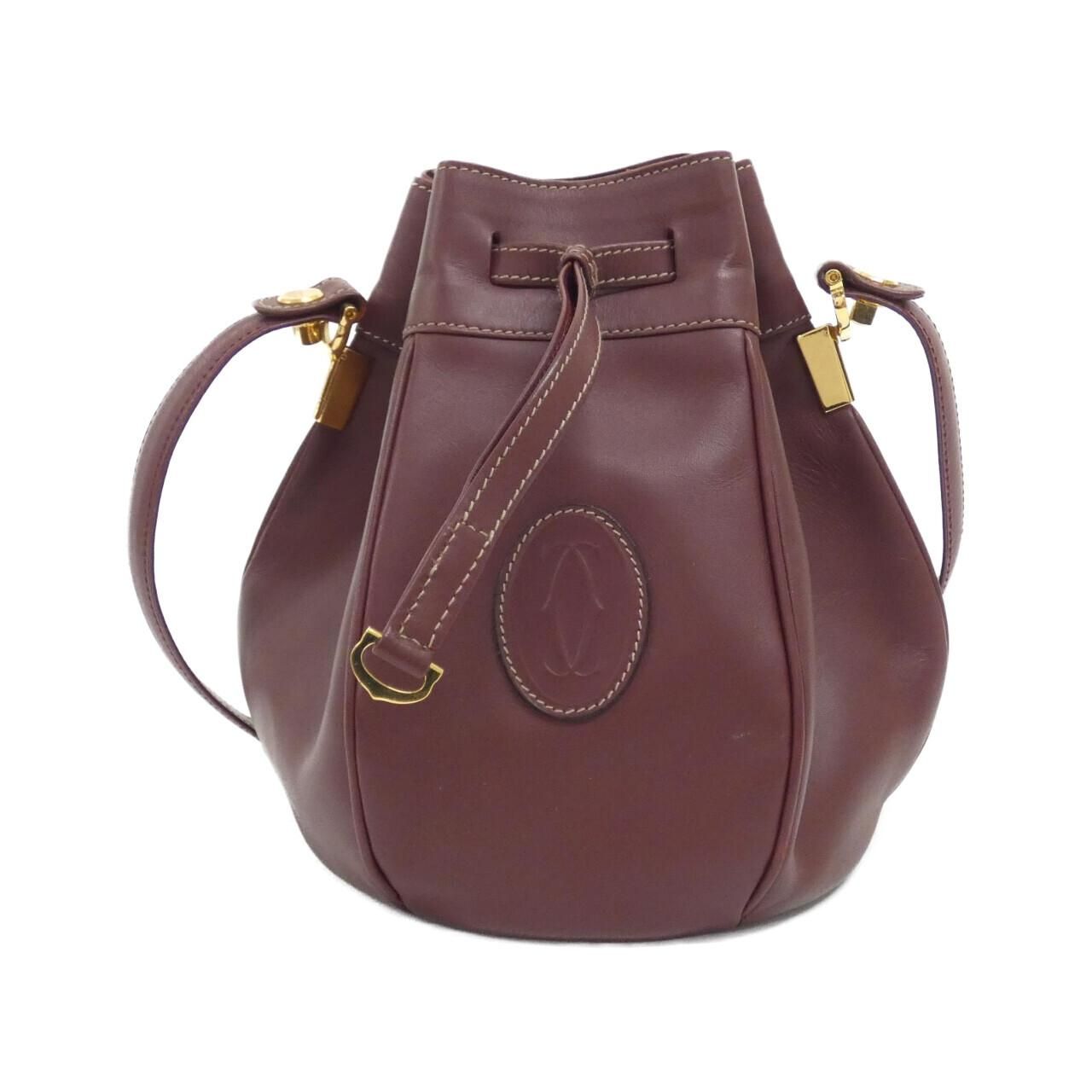 【ヴィンテージ】カルティエ MUST DE CARTIER ショルダーバッグ