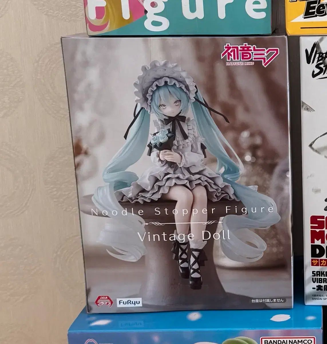 未開封 フリュー 初音 ミク ヴィンテージ ドール ヌードルストッパー フィギュア