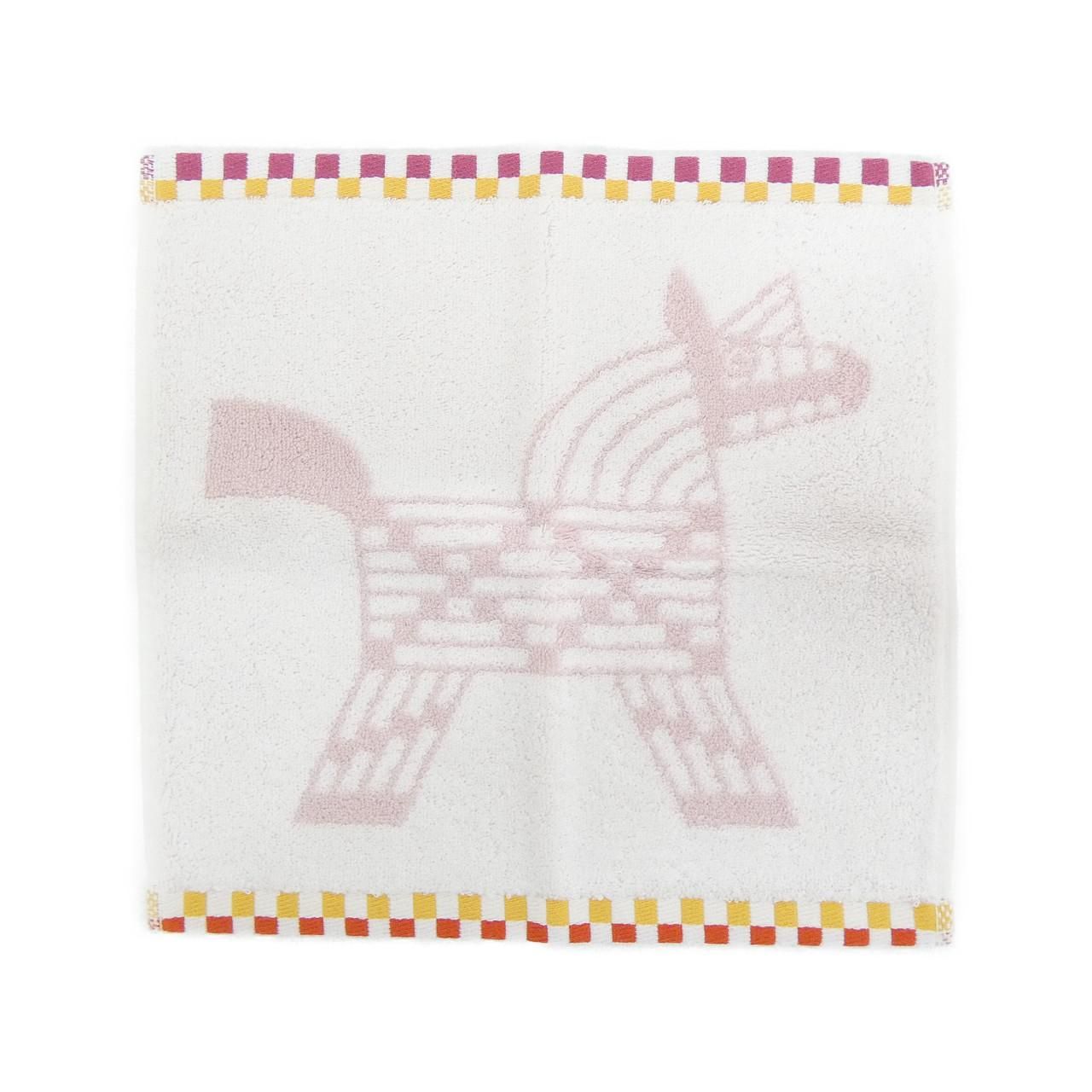【未使用品】エルメス アニモー ナッテ 34×34 103825M タオル