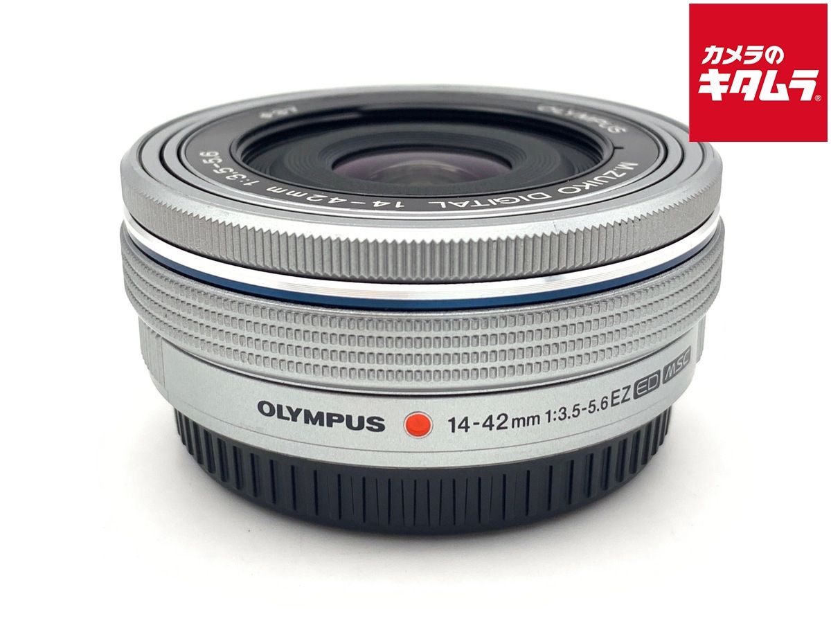 【中古】 【良品】 オリンパス M.ZUIKO DIGITAL ED 14-42mm F3.5-5.6 EZ シルバー