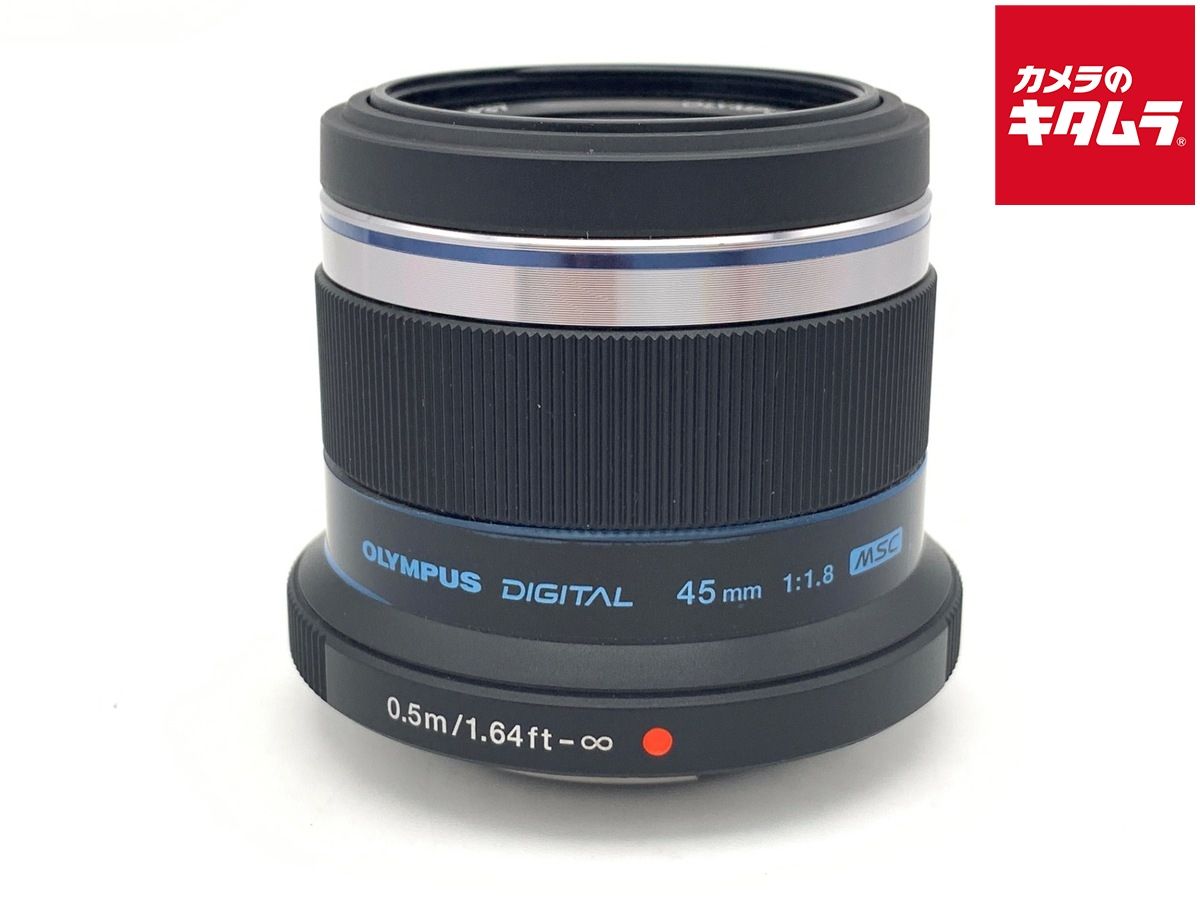【中古】 【並品】 オリンパス M.ZUIKO DIGITAL 45mm F1.8 ブラック