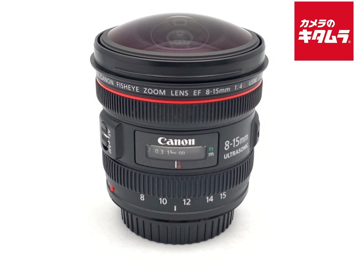 【中古】 【並品】 キヤノン EF8-15mm F4L フィッシュアイ USM