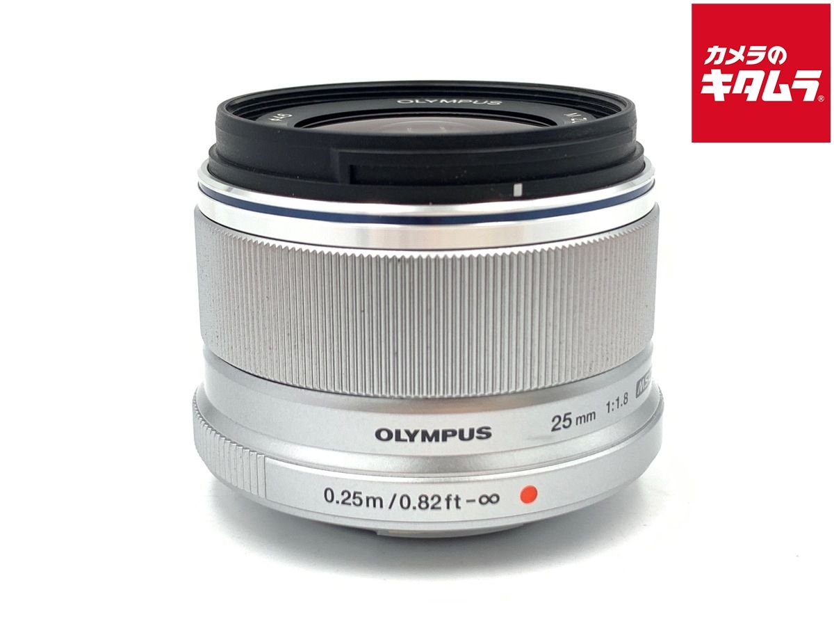【中古】 【良品】 オリンパス M.ZUIKO DIGITAL 25mm F1.8 シルバー