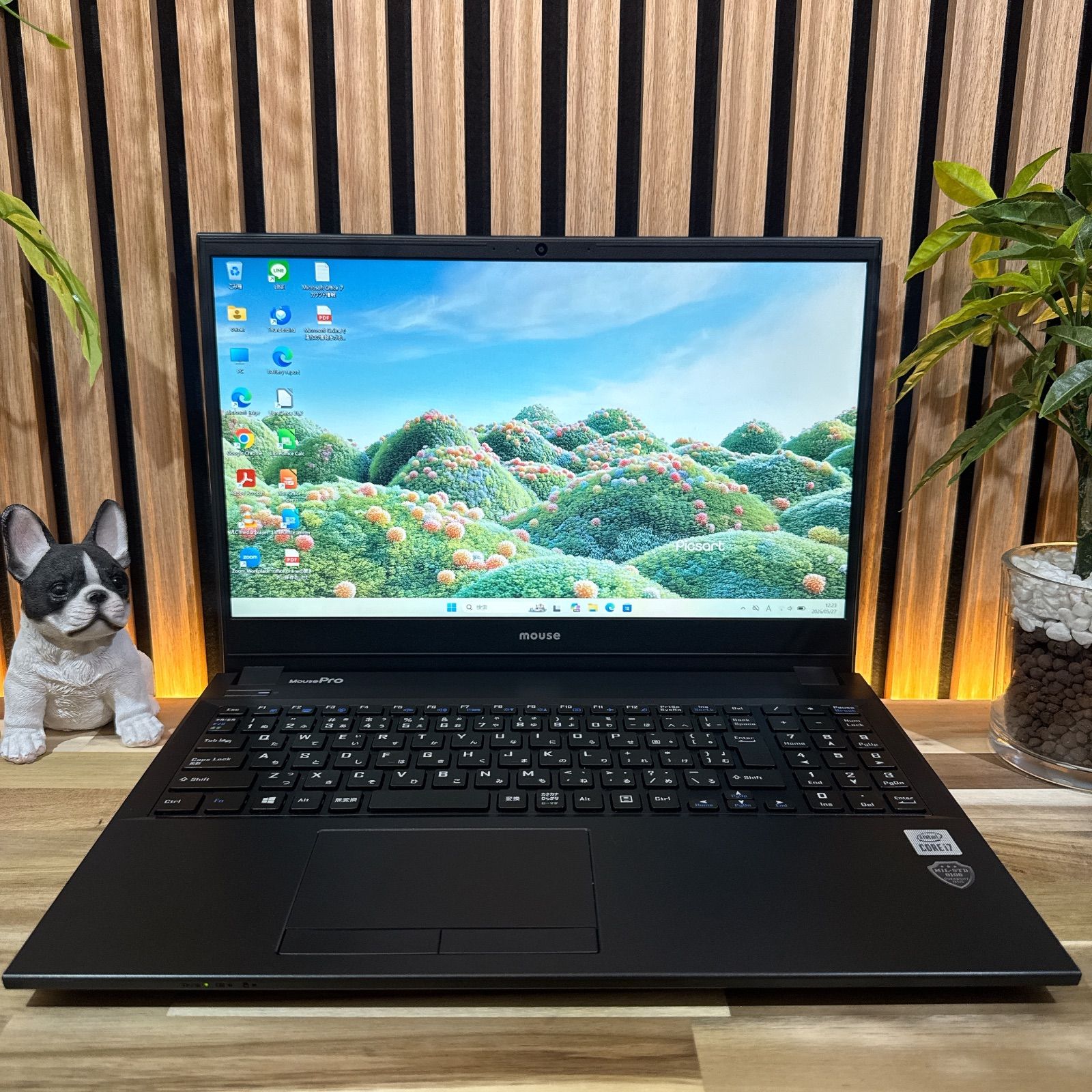 Mouse MPro i7/8GB/SSD256GBノートPC- メルカリ