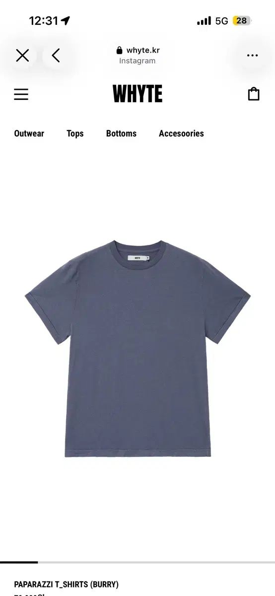 Whyte パパラッチ Tシャツ M リー 10,933円