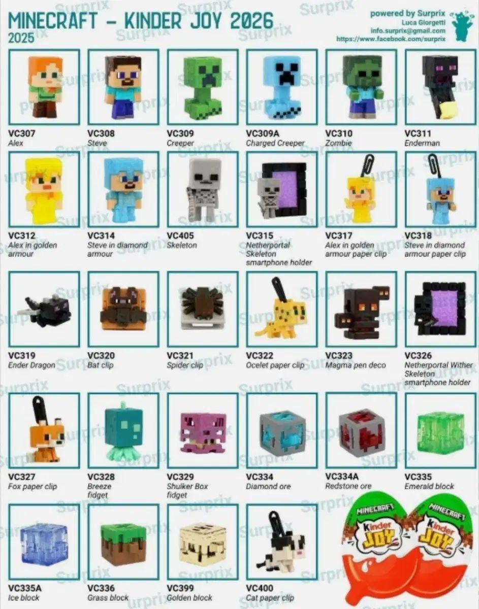 Minecraft キーン ジョイ フルセット