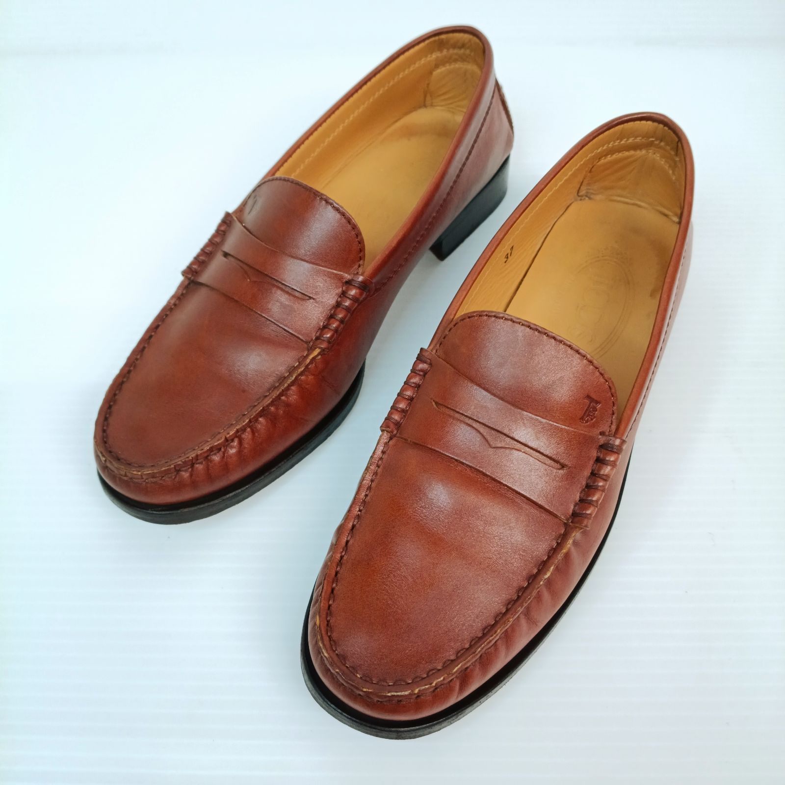 TOD'S トッズ コインローファー 37 モカシン パンプス 革靴