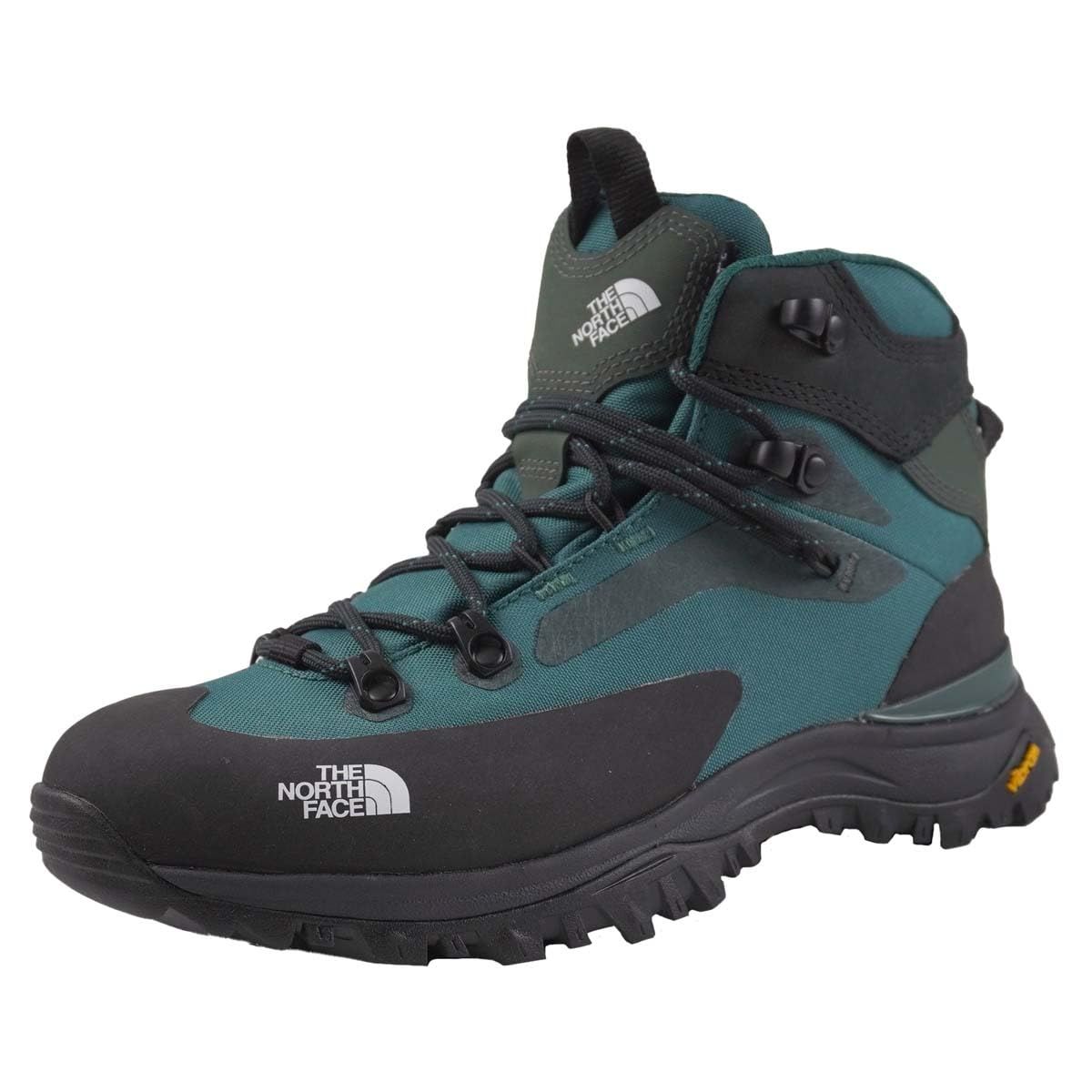[ザ・ノース・フェイス] W Creston Hike Mid WP マラードグリーン/TNFブラック 6 [マラードグリーン/TNFブラック] [23.0 cm]