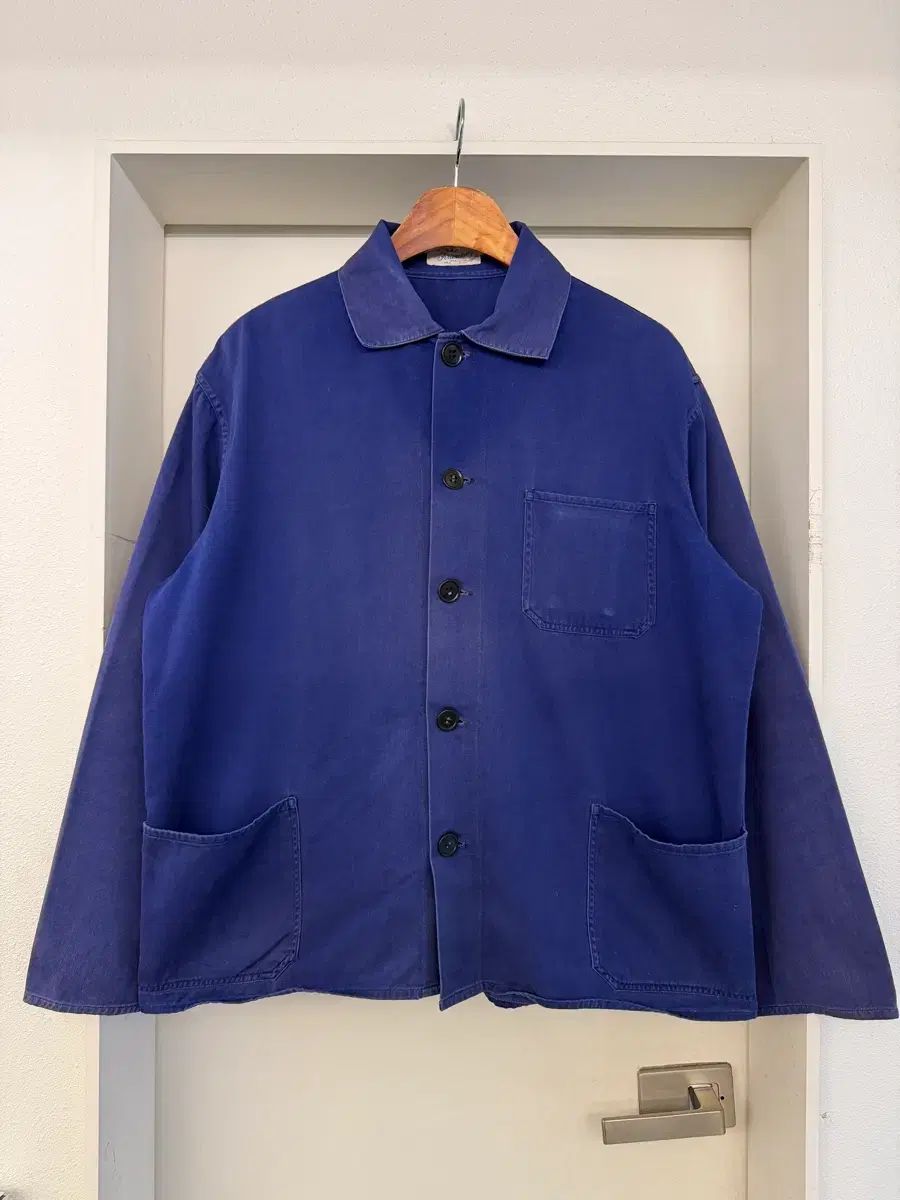 1970s FRIENDSHIP INDIGO BLUE フェイド フレンチワークジャケット