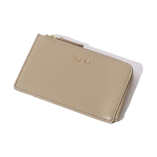 アニエスベー フラグメントケース 財布 パスケース 本革 レディース MW09M-04 (ベージュ)pms 6adcbc77