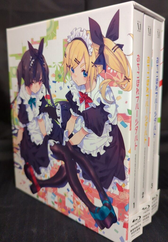 アニメBlu-ray Ama)おちこぼれフルーツタルト 初回生産版全3巻 セット