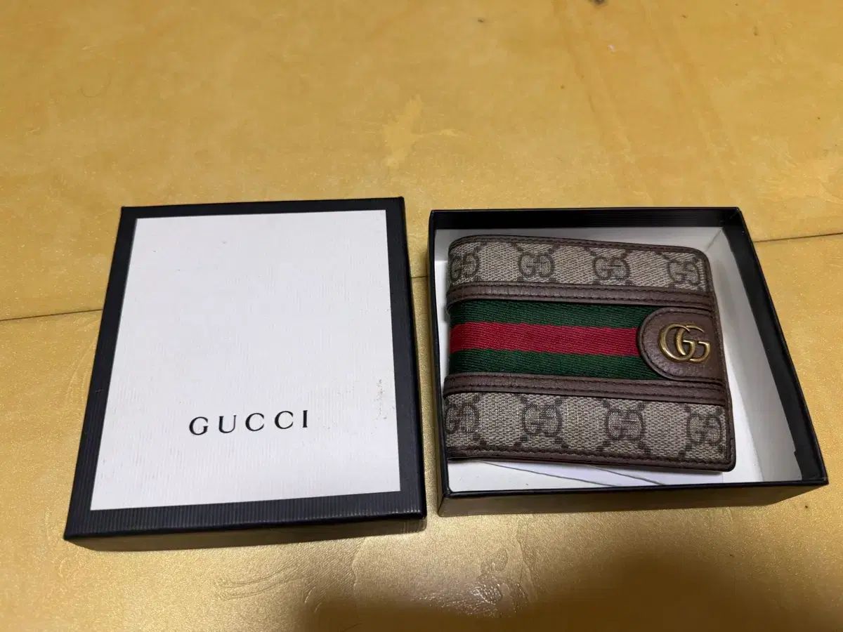 GUCCI グッチ オディア ディア GGC 二つ折り財布