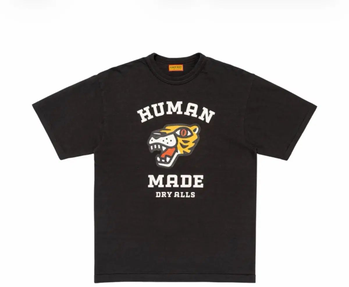 HUMAN MADE ヒューマンメイド ブラック タイガー 半袖 Tシャツ 2XL