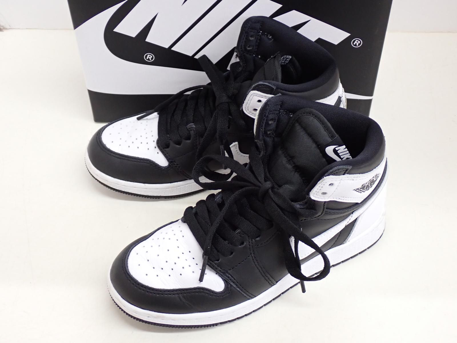 ★7525☆NIKE ナイキ AIR JORDAN 1 RETRO HIGH OG GS エア ジョーダン 1 レトロ ハイ FD1437-010 スニーカー　23㎝