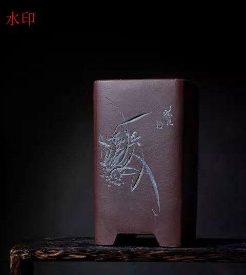 紫砂の鉢 四方植木鉢 盆栽鉢 植木鉢 小品盆栽鉢 大品盆栽鉢