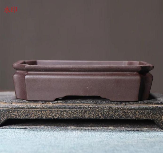長方鉢 紫砂の鉢 盆栽鉢 植木鉢 小品盆栽鉢 大品盆栽鉢