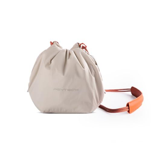 PGYTECH OneGo Drawstring カメラバッグ ショルダー おしゃれ 巾着型 手提げ/ショルダー カメラケース カメラポーチ ドローストリングバッグ 旅行/アウトドア撮影用バッグ 保護 コンパクト(アイボリー)pms cbdde1ef