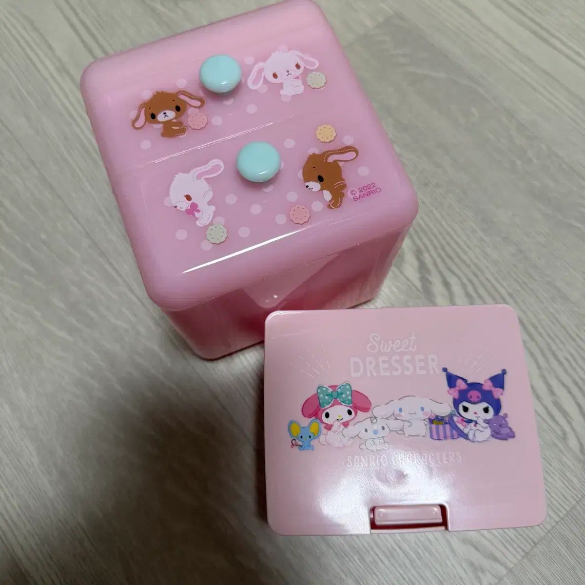 サンリオ シュガーバニーズ ミニ引き出し グッズ + マイメロディ クロミ 収納ボックス