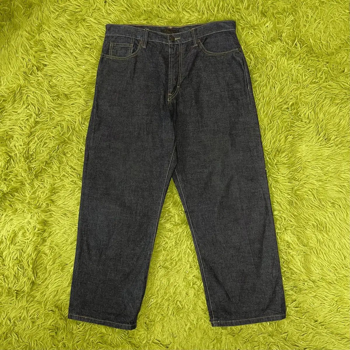 ション ジョーン Sean John ワイド 生デニム パンツ 35