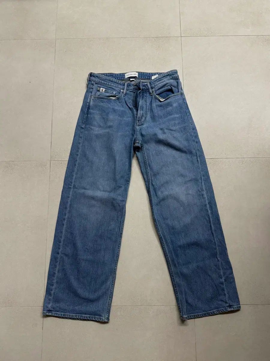 Calvin Klein カルバン・クライン ブルー デニム パンツ w32