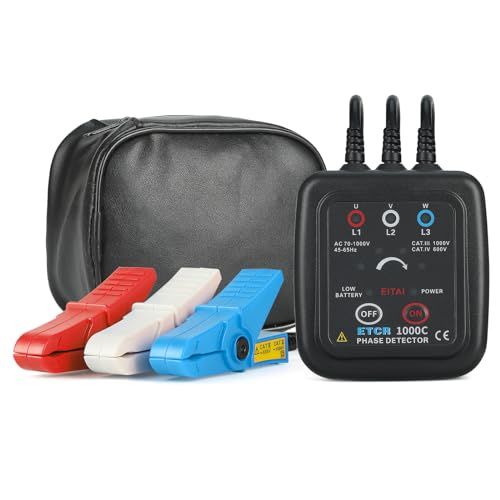 EITAI1000C 非接触検相器 三相相秩序検出 AC 70V-1000V メーカー直販 Φ1.6mm-16mm 検相器 険相器 検電器 高圧検電器(沖縄・離島の方発送不可）) 227f8279