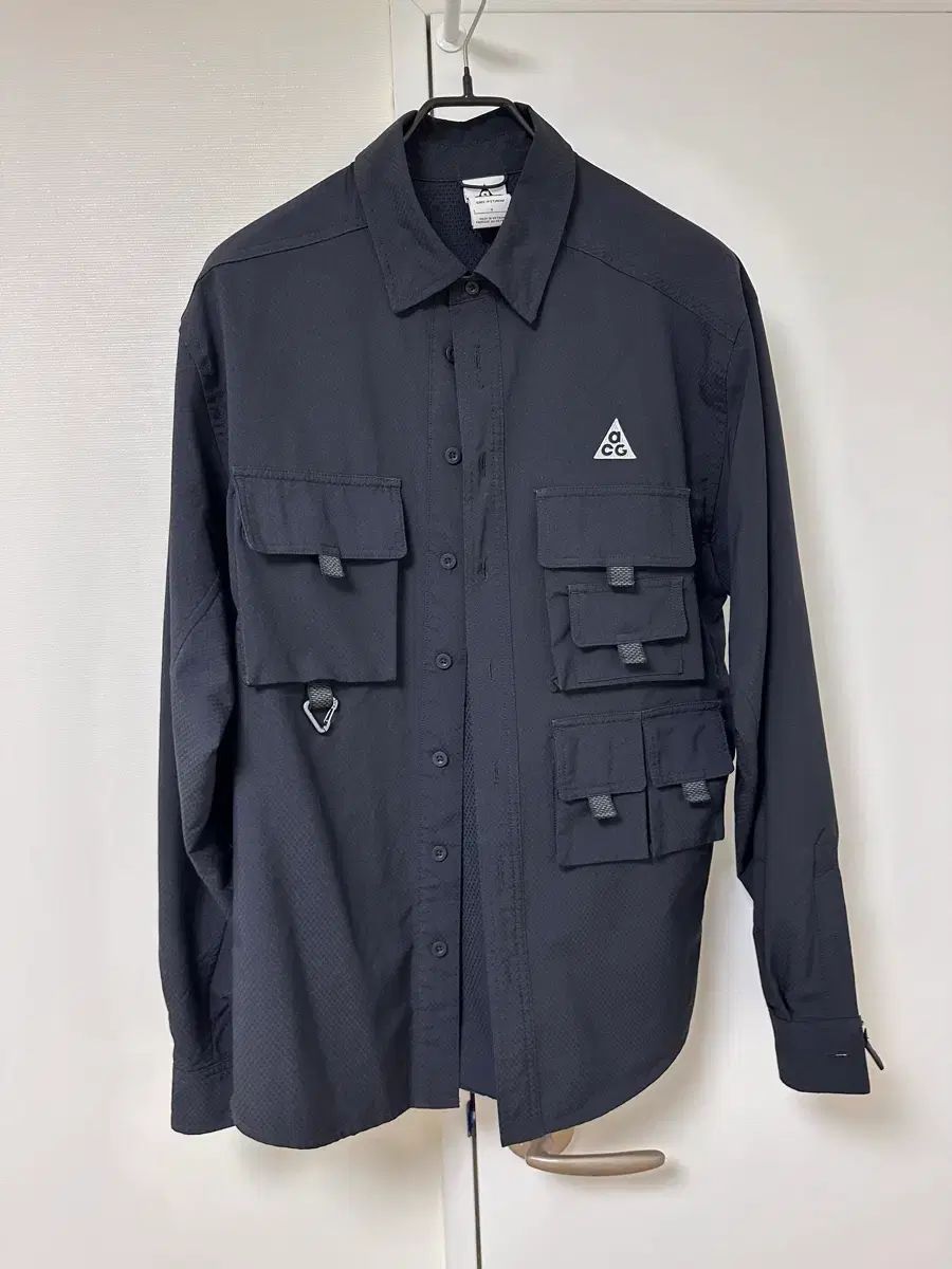 NIKE ACG ドライフィット トレイル シャツ ブラック アジア L