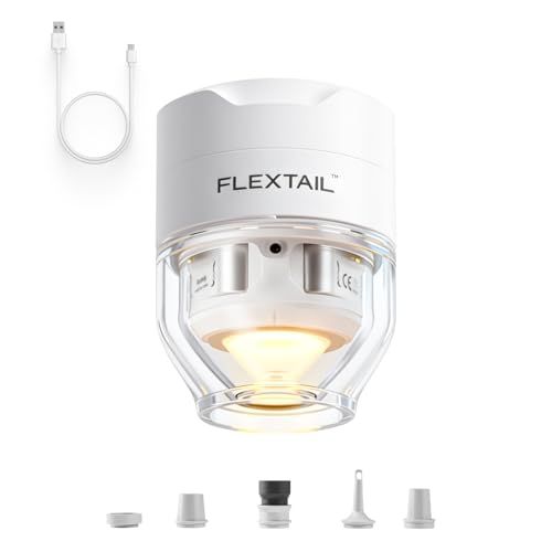 【新品】FLEXTAILGEAR TINY PUMP 3X 電動エアーポンプ 小型 携帯式 67g超軽量 5kPa高圧 300L/分高速 空気入れ・空気抜き対応 USB Type-C充電式 5モードLEDライト搭載 エアマット・キャンプ・浮き b7b7069e