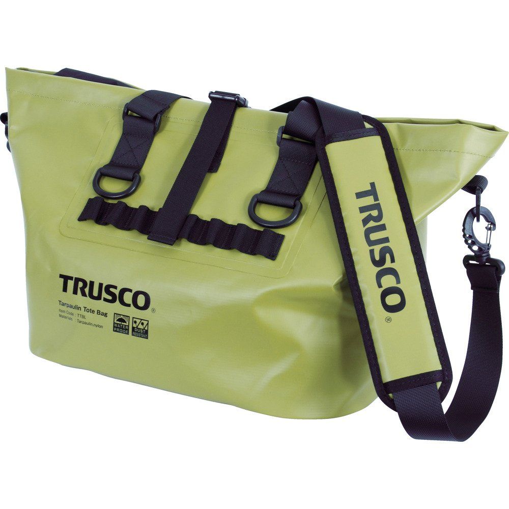 トラスコ中山(TRUSCO) 防水ターポリントートバッグ OD Lサイズ TTBL-ODas