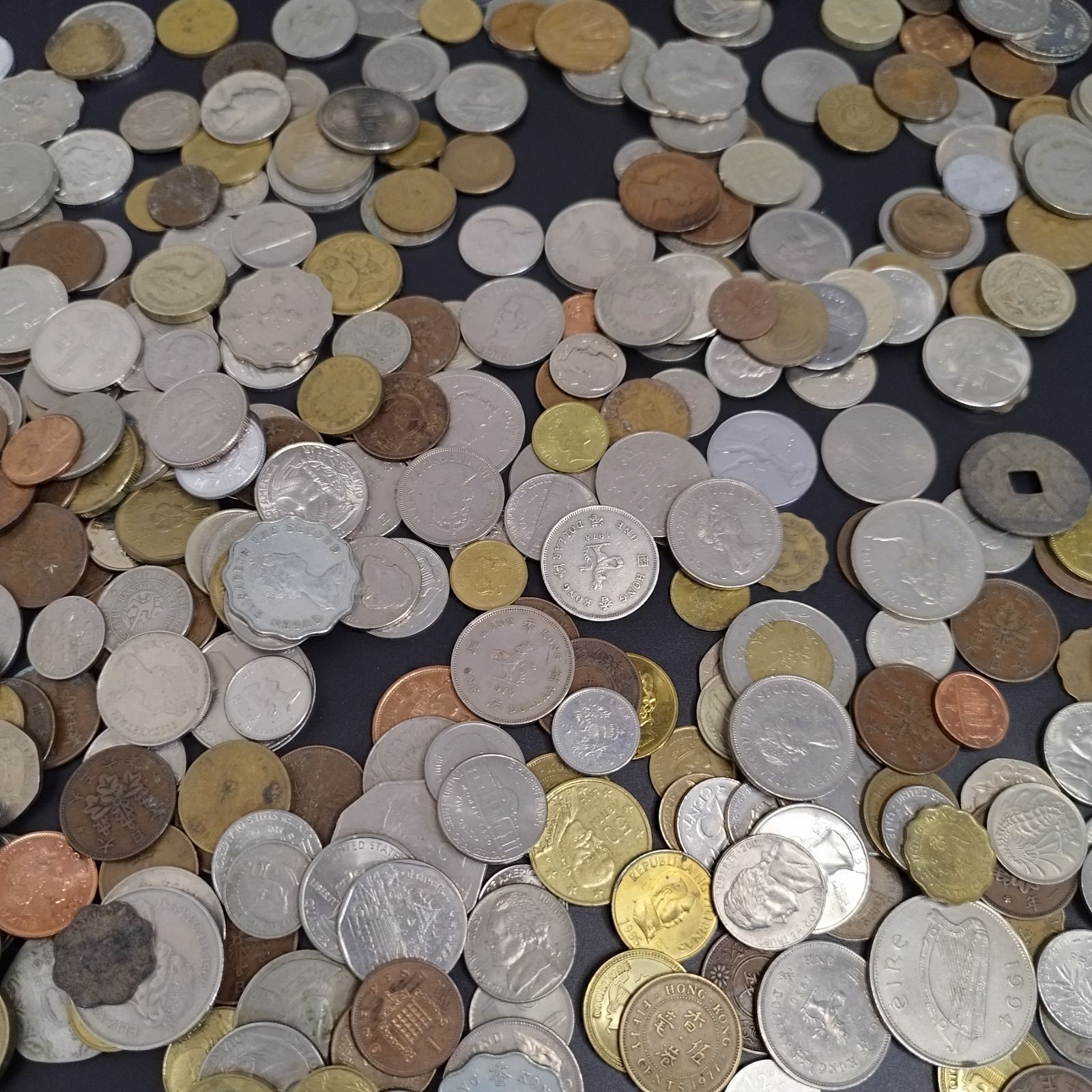 外貨 外国コイン 大量 まとめ売り 約2.0kg 海外硬貨 古銭 世界の貨幣
