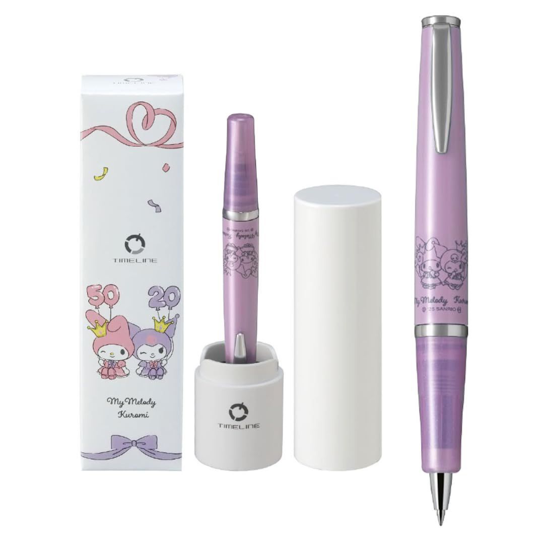 新品 パイロット（PILOT） 油性ボールペン タイムライン サンリオコラボデザイン 0.5mm BTL5S25 (マイメロディ/クロミ)