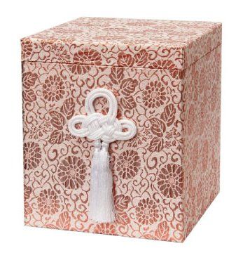 新品 上金張箱 ヌキナシ箱/金 / 4寸用 / 骨箱 骨壷 カバー/直葬 家族葬 分骨 手元供養 納骨 ペット 可