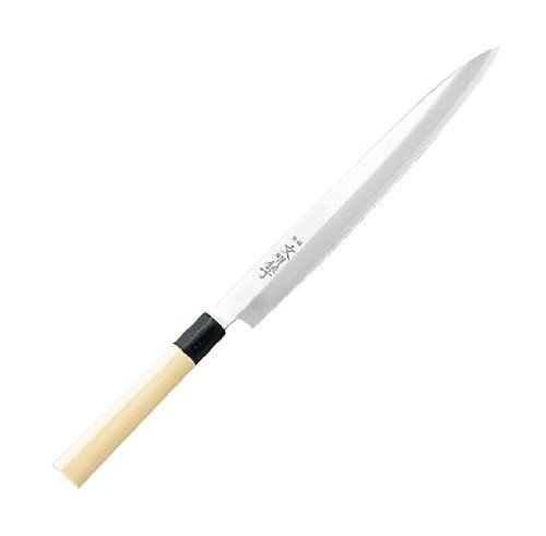 新品 文明銀丁 柳刃庖丁 30cm
