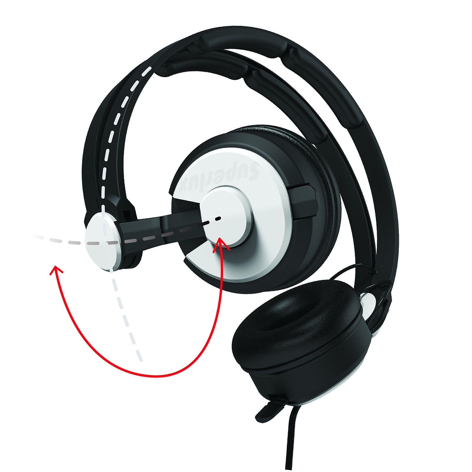 新品 Superlux 密閉型 多目的ヘッドホン ホワイト HD562 White - メルカリ